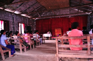 Inside of Boga Lake Church