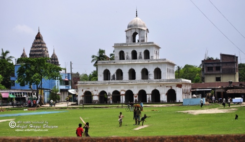 Shiva Temple, Dola Temple and young boyes
