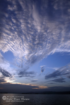 Painted sky of Tanguar Haor