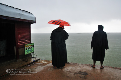 Rain at Dharmapasha